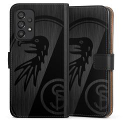 Sideflip mit langer Lasche schwarz