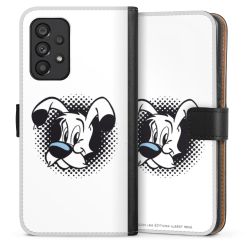 Sideflip mit langer Lasche schwarz