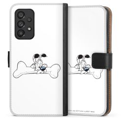 Sideflip mit langer Lasche schwarz