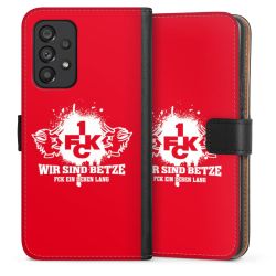 Sideflip mit langer Lasche schwarz