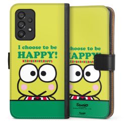 Sideflip mit langer Lasche schwarz