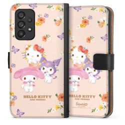 Sideflip mit langer Lasche schwarz