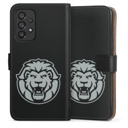 Sideflip mit langer Lasche schwarz