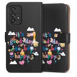 Sideflip Fodral med flap svart