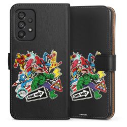 Sideflip Fodral med flap svart