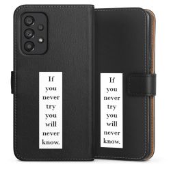 Sideflip Fodral med flap svart