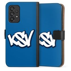 Sideflip mit langer Lasche schwarz