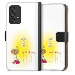 Sideflip mit langer Lasche schwarz