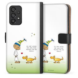 Sideflip mit langer Lasche schwarz