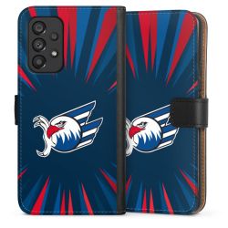 Sideflip mit langer Lasche schwarz