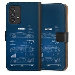 Sideflip Fodral med flap svart