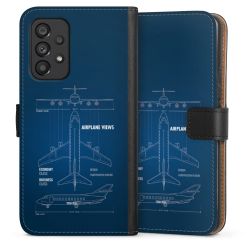 Sideflip Fodral med flap svart