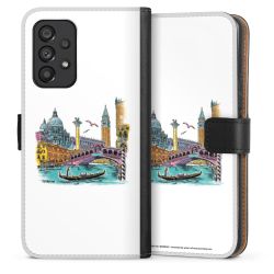 Sideflip Fodral med flap svart