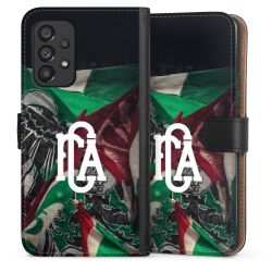 Sideflip mit langer Lasche schwarz