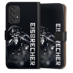 Sideflip mit langer Lasche schwarz