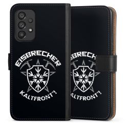 Sideflip mit langer Lasche schwarz