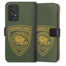 Sideflip mit langer Lasche schwarz