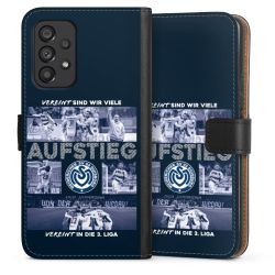 Sideflip mit langer Lasche schwarz