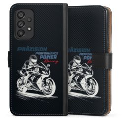 Sideflip mit langer Lasche schwarz