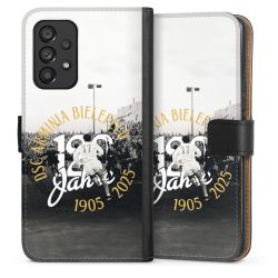 Sideflip mit langer Lasche schwarz