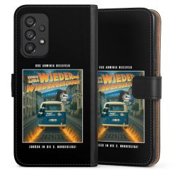 Sideflip mit langer Lasche schwarz