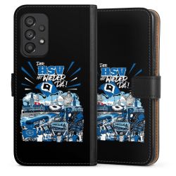 Sideflip mit langer Lasche schwarz