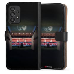 Sideflip mit langer Lasche schwarz