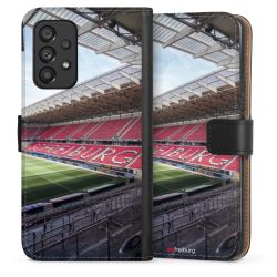 Sideflip mit langer Lasche schwarz