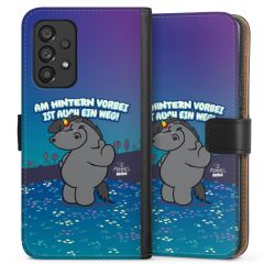 Sideflip mit langer Lasche schwarz