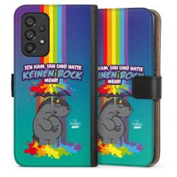 Sideflip mit langer Lasche schwarz