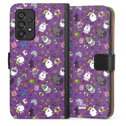 Sideflip mit langer Lasche schwarz