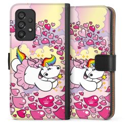 Sideflip mit langer Lasche schwarz