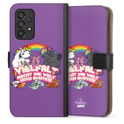 Sideflip mit langer Lasche schwarz