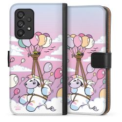 Sideflip mit langer Lasche schwarz