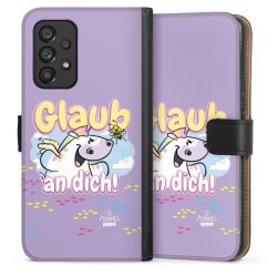 Sideflip mit langer Lasche schwarz