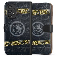 Sideflip mit langer Lasche schwarz