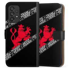 Sideflip mit langer Lasche schwarz