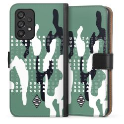 Sideflip mit langer Lasche schwarz