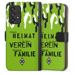 Sideflip mit langer Lasche schwarz