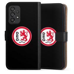 Sideflip mit langer Lasche schwarz