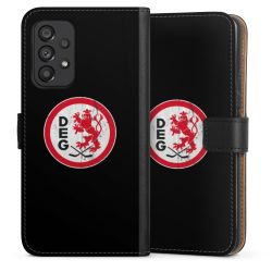 Sideflip mit langer Lasche schwarz