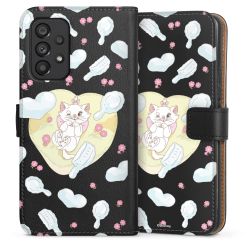 Sideflip mit langer Lasche schwarz