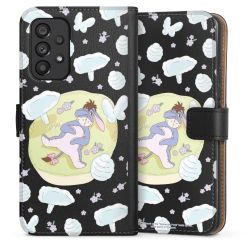 Sideflip mit langer Lasche schwarz