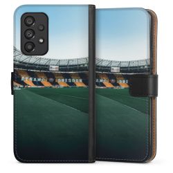 Sideflip mit langer Lasche schwarz