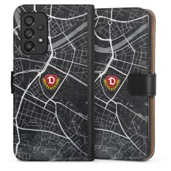 Sideflip mit langer Lasche schwarz