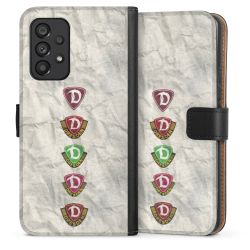 Sideflip mit langer Lasche schwarz