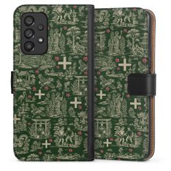 Sideflip mit langer Lasche schwarz