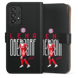 Sideflip mit langer Lasche schwarz