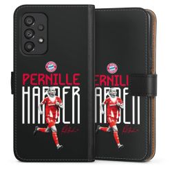 Sideflip mit langer Lasche schwarz