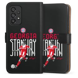 Sideflip mit langer Lasche schwarz